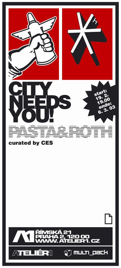 CITY NEEDS YOU!