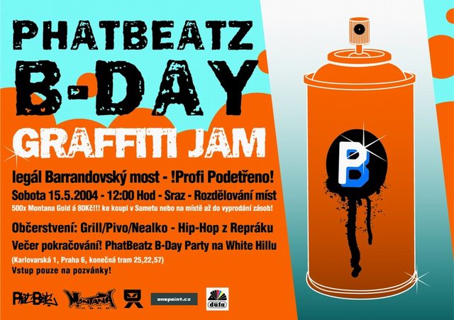 PHATBEATZ B-DAY GRAFFITI JAM 2004