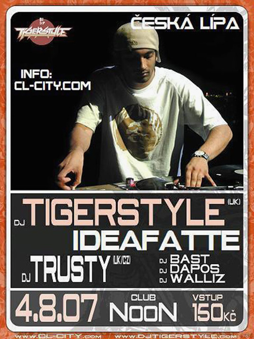 DJ Tygerstyle - Noon, Česká Lípa