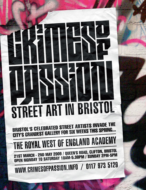 CRIMES OF PASSION - Street Art in Bristol