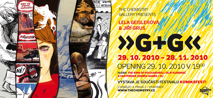 KomiksFEST! 2010 / G+G: Jiří Grus a Lela Geislerová