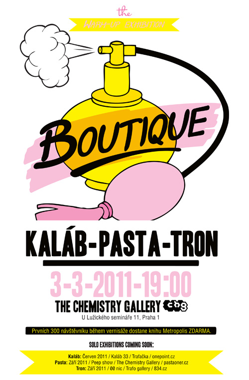 BOUTIQUE - Jan Kaláb, Pasta, Tron