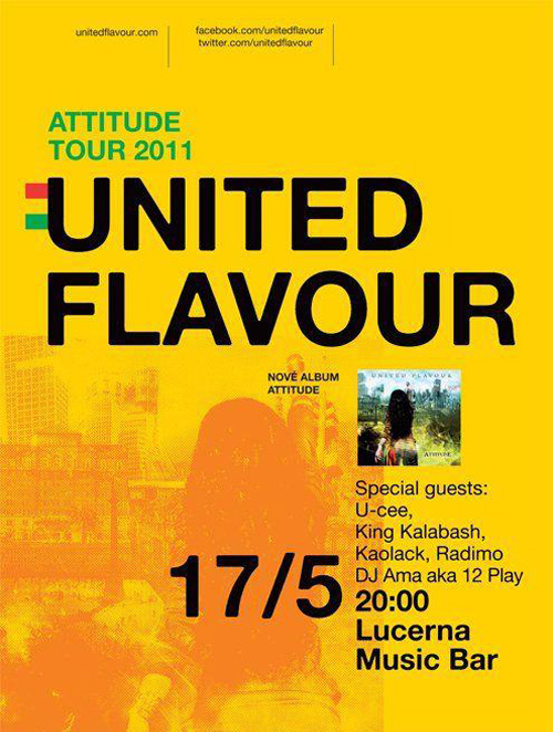 United Flavour - Lucerna Music Bar (17.5.2011)