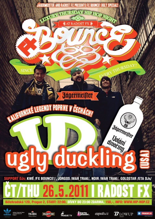 Ugly Duckling - Radost FX, Praha