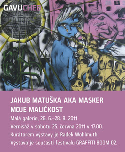 Graffiti Boom 2011 - Cheb - Jakub Matuška aka Masker; Moje maličkost