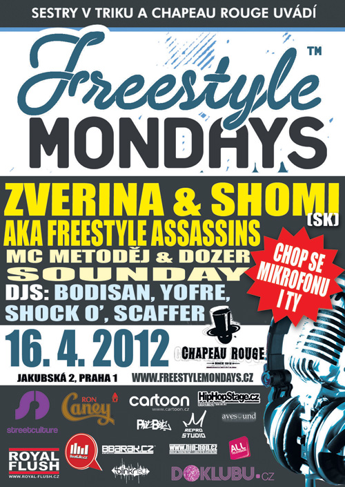 FREESTYLE MONDAYS! Zverina & Shomi (SK)