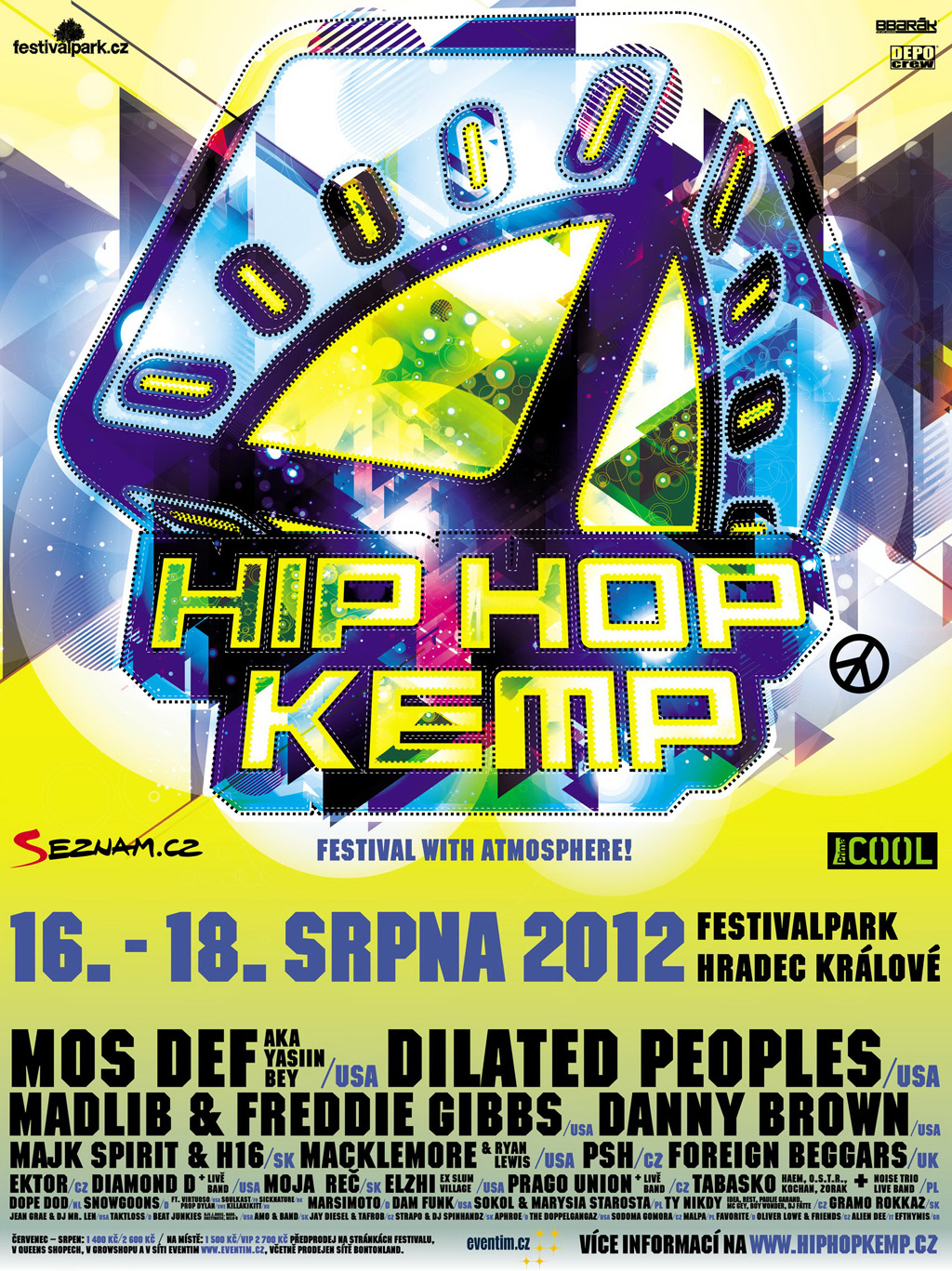 HIP HOP KEMP 2012 - Festival Park, Hradec Králové