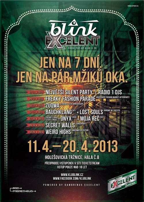 11. - 20. 4. 2013 - Klub Blink