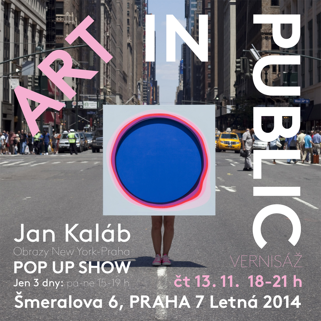 Jan Kaláb - ART IN PUBLIC, NYC 2014