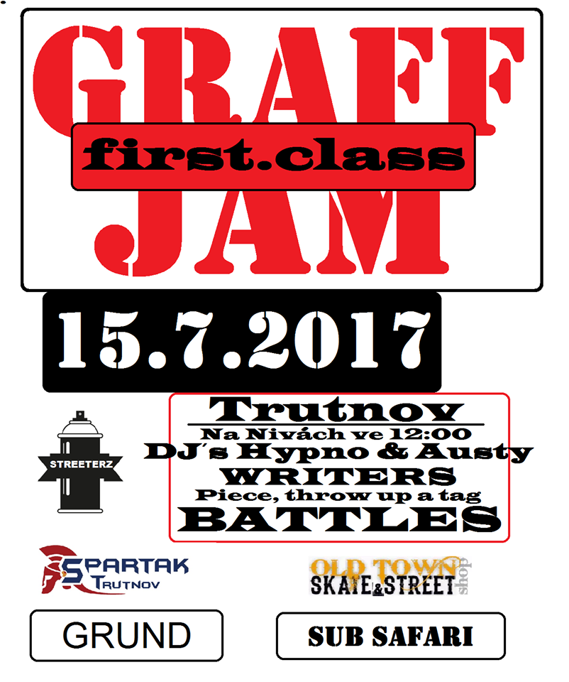 Graffiti Jam 1.Class 2017 - Trutnov