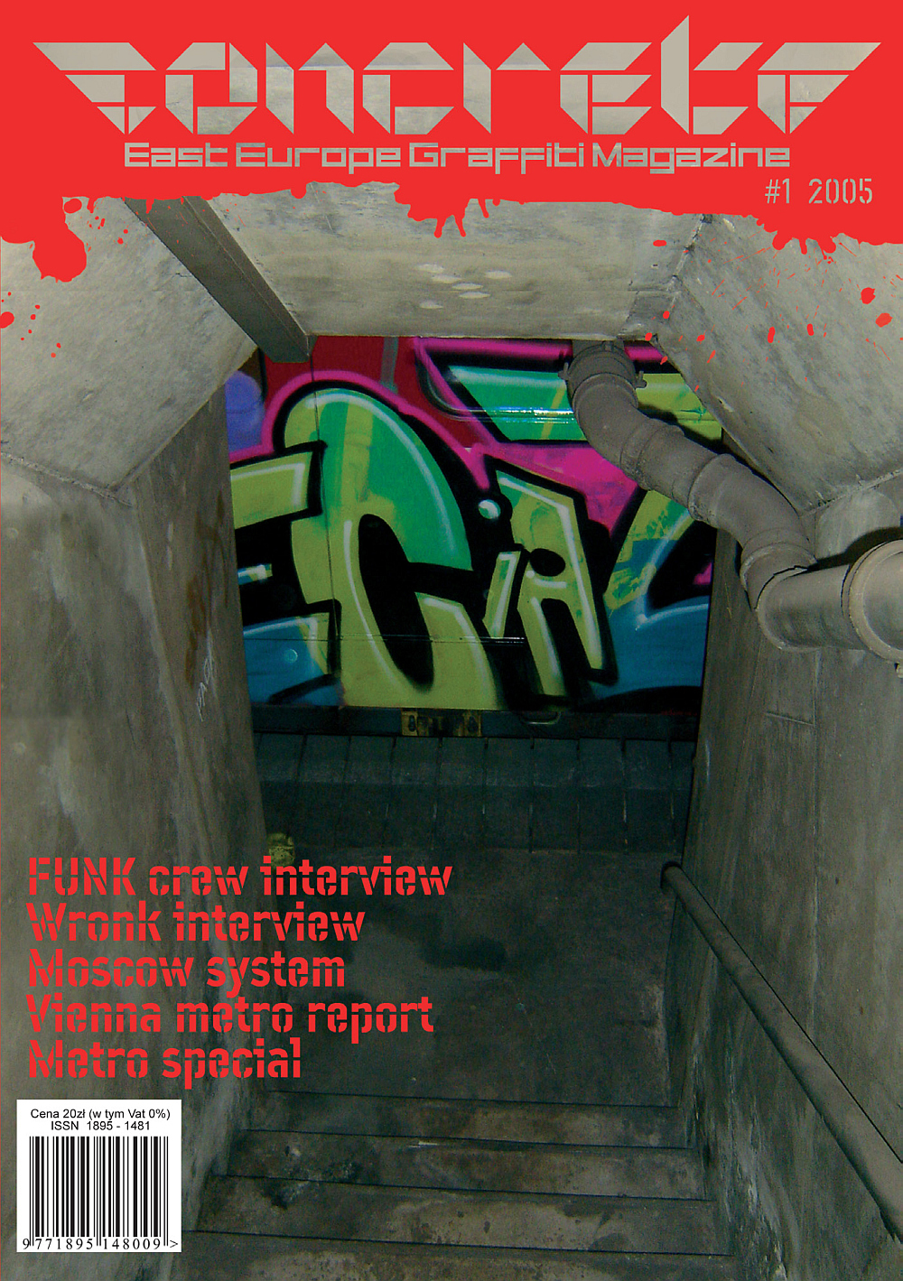 Concrete Graffiti Magazine 1