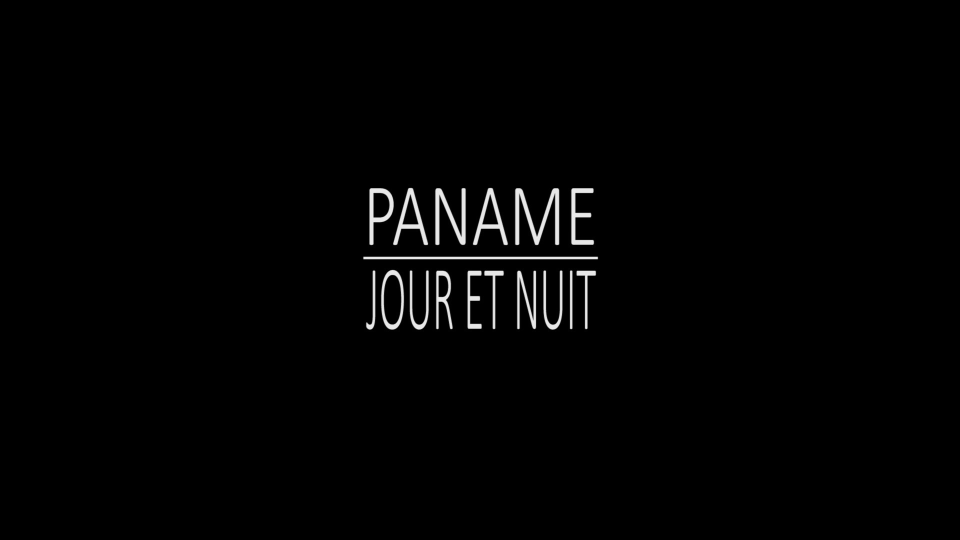 PANAME / JOUR ET NUIT (2020)