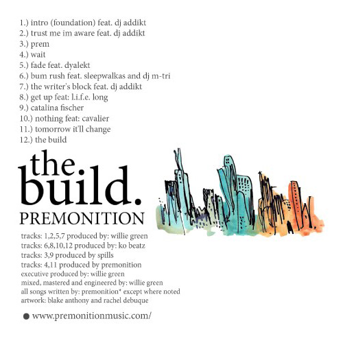 PremRock - The Build (2010) - cover - back
