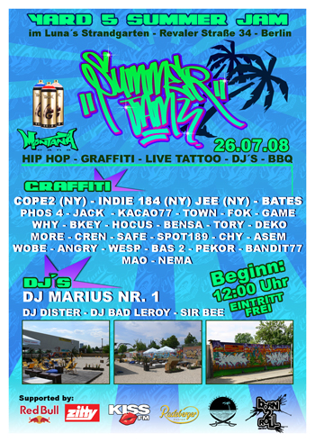 YARD 5 SUMMER JAM