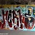 GraffBeatz - Barrandovský Most, Praha (9.4.2002)